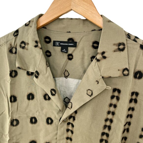 Men’s Rayon Abstract Print Camp Shirt INC International Concepts XL - Picture 5 of 13